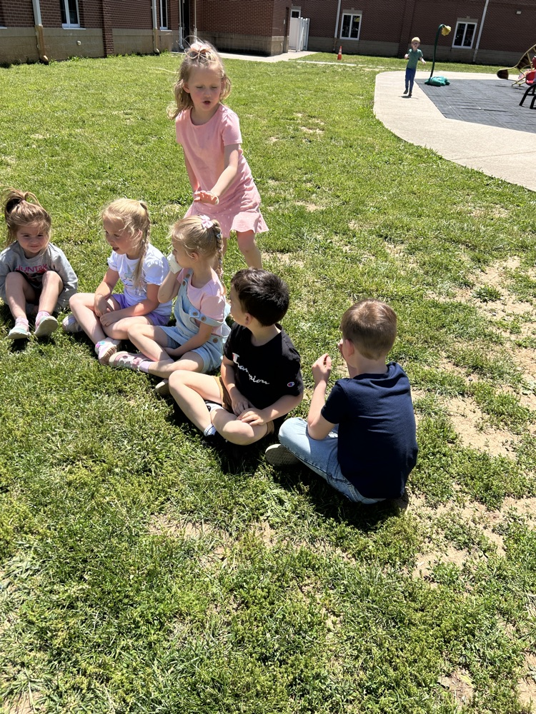 Duck duck goose fun! 