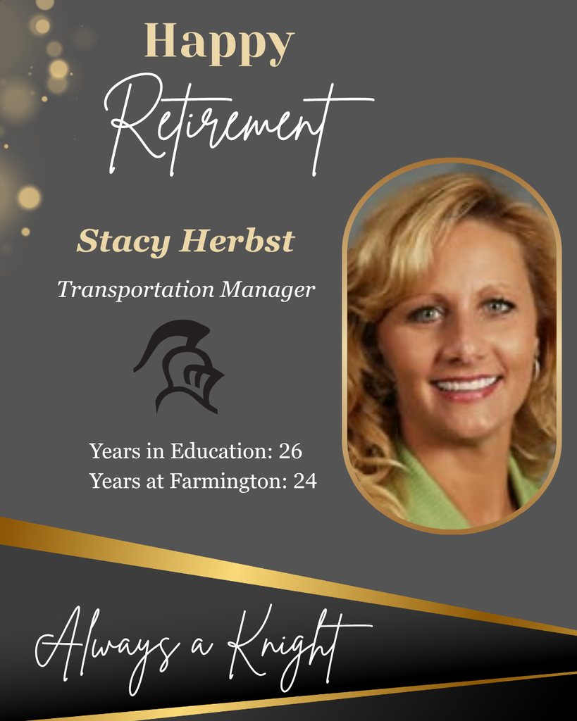 Happy Retirement to Stacy Williams