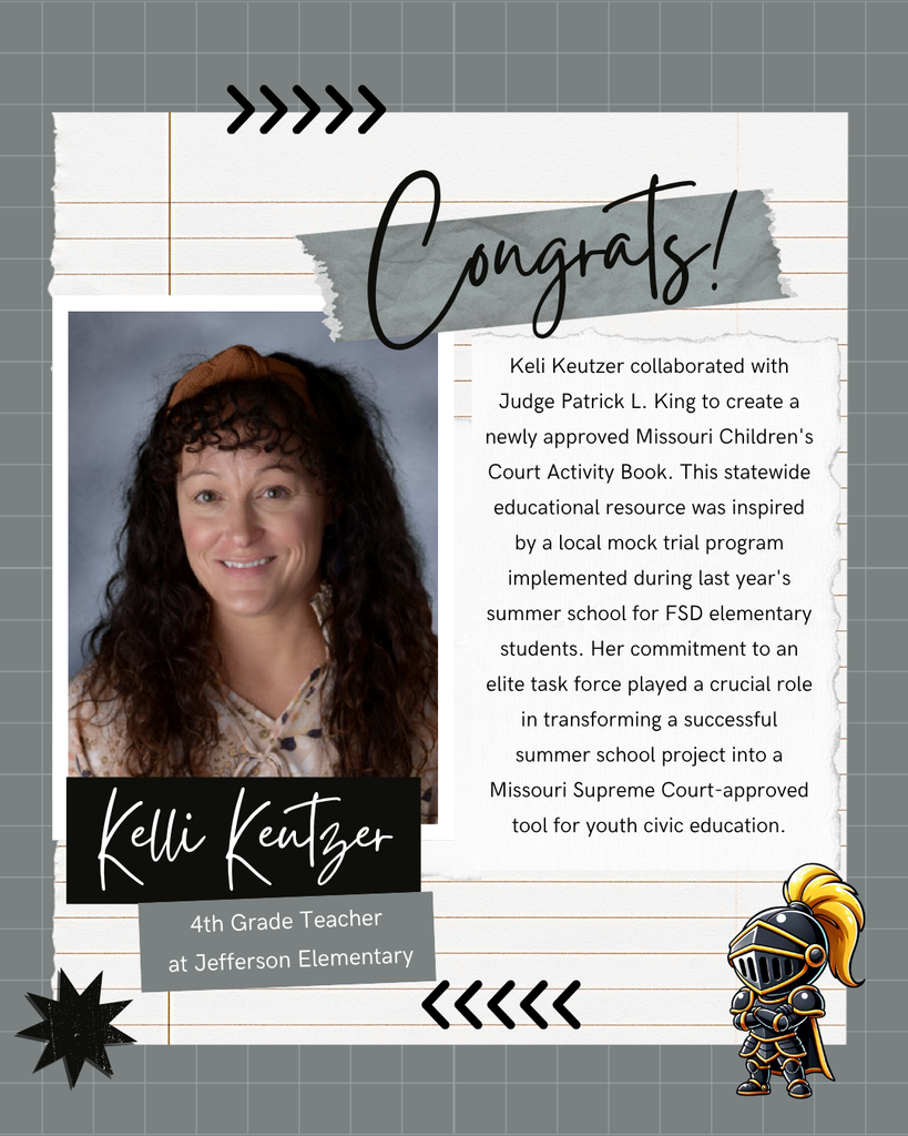 Congrats to Keli Keutzer