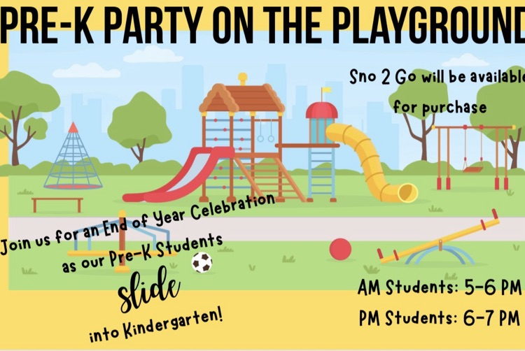 PreK Party on the Playground 