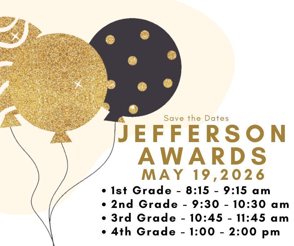 Jefferson Award Ceremony Times