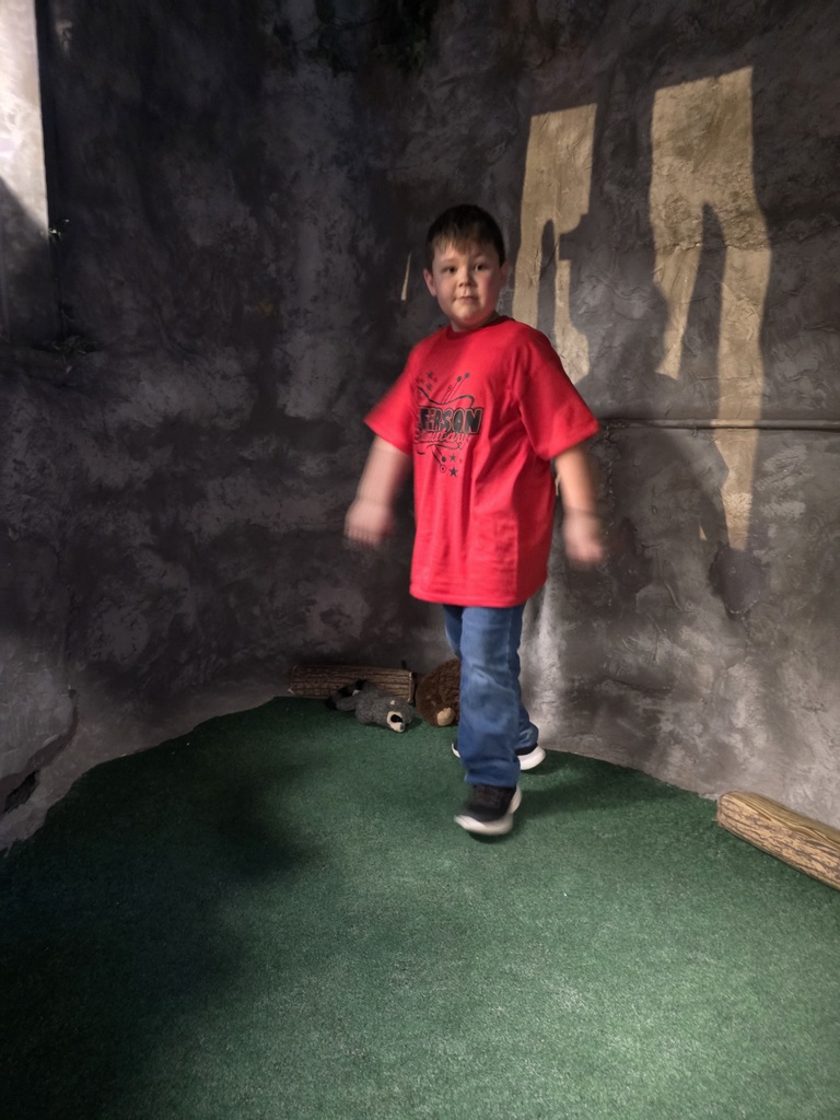 Students at a field trip