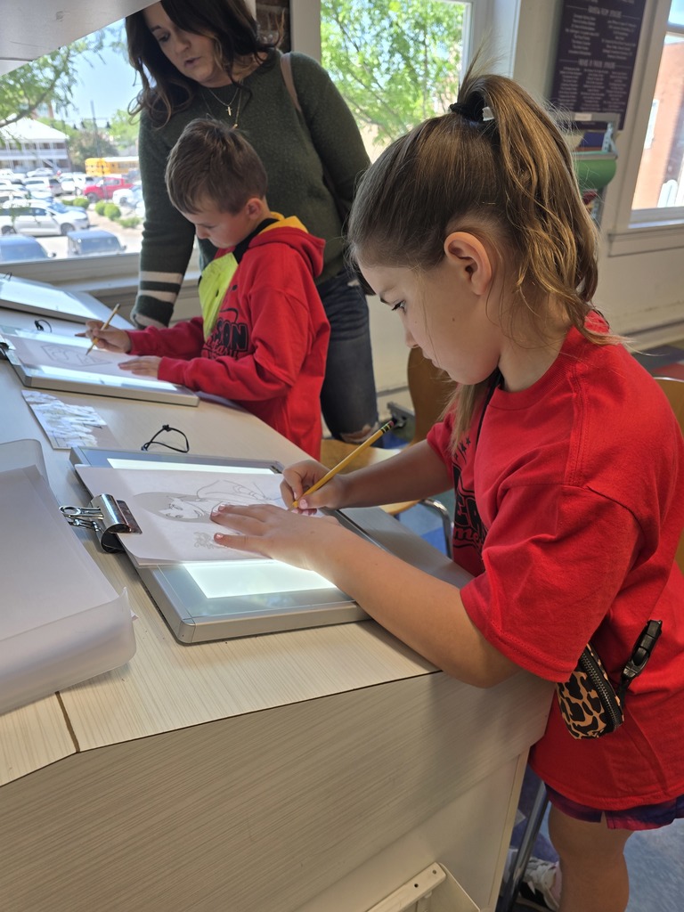 Students at a field trip