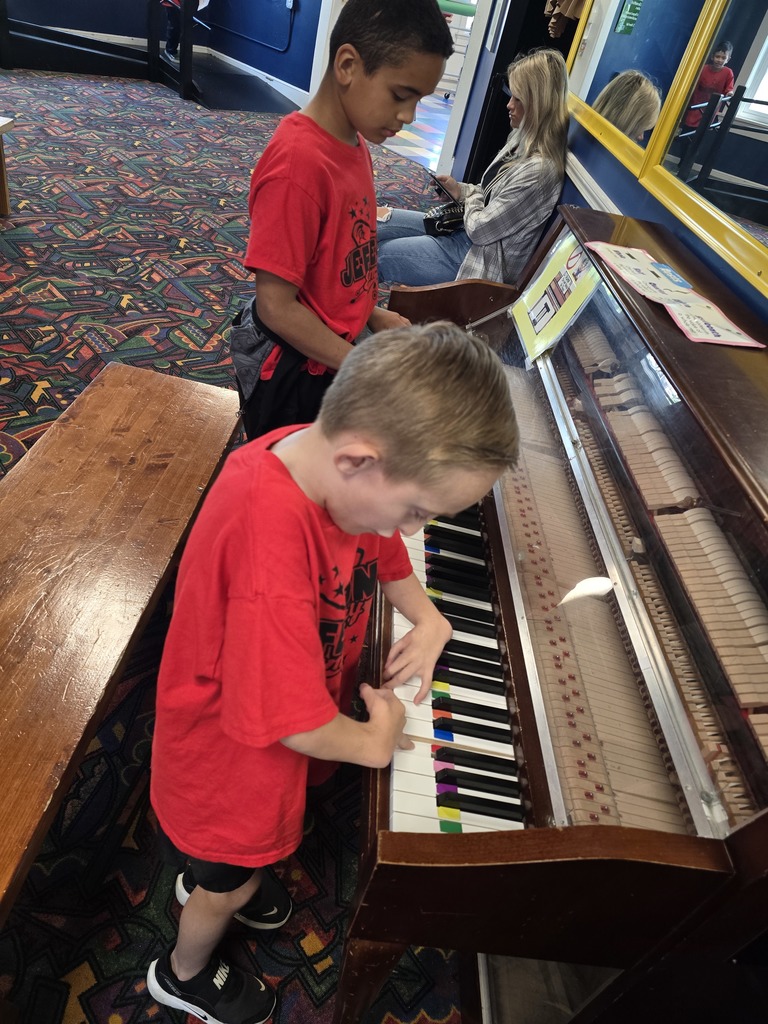 Students at a field trip