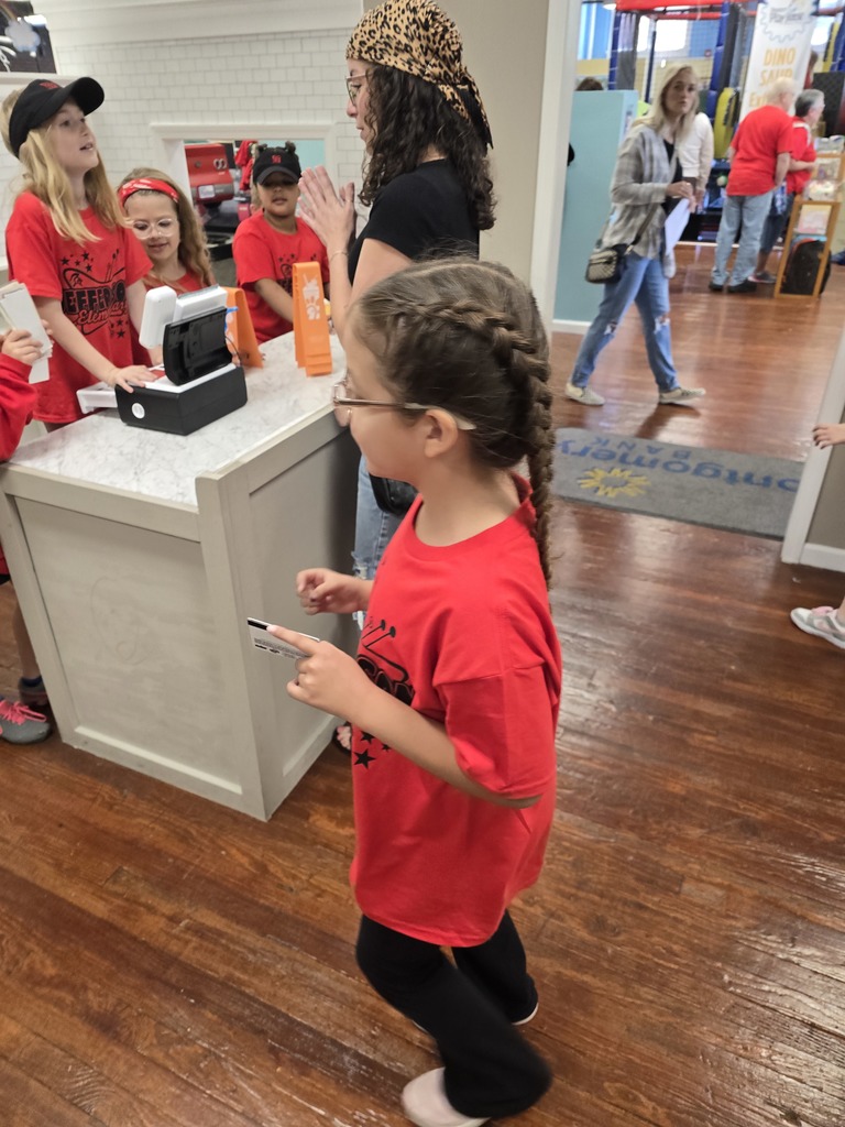 Students at a field trip