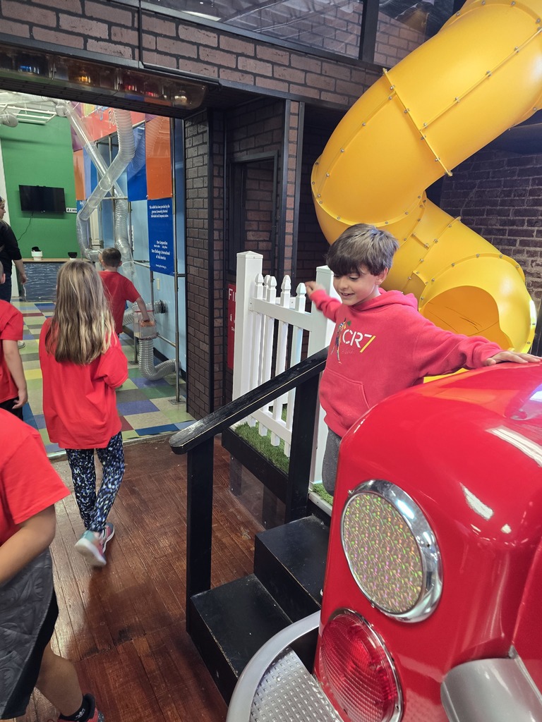 Students at a field trip