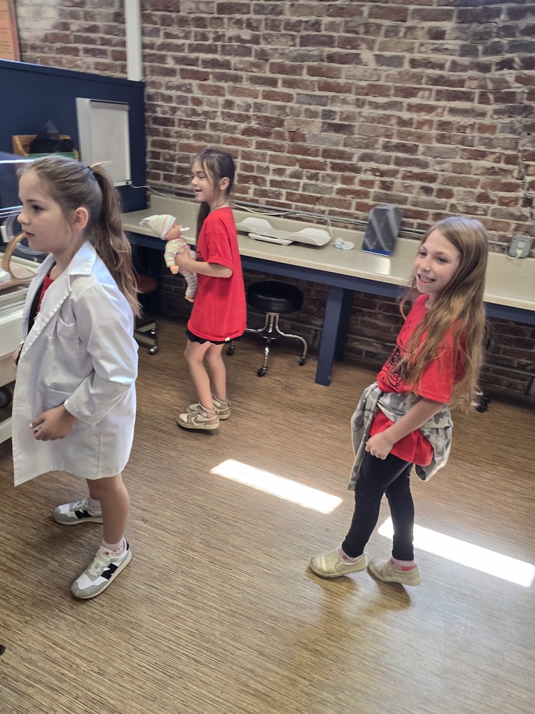 Students at a field trip