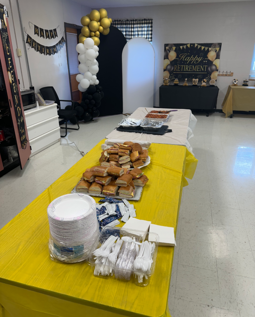 Lunch provided by the Lincoln Intermediate Parent Group 
