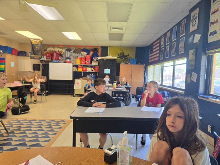 trial day for 4th grade!