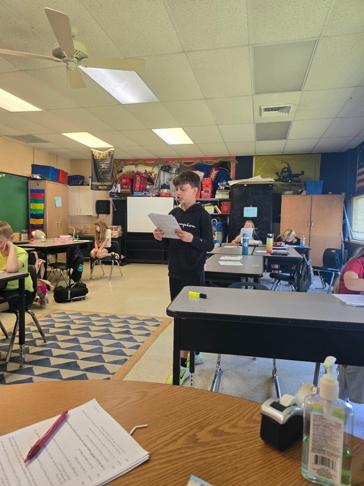 trial day for 4th grade!