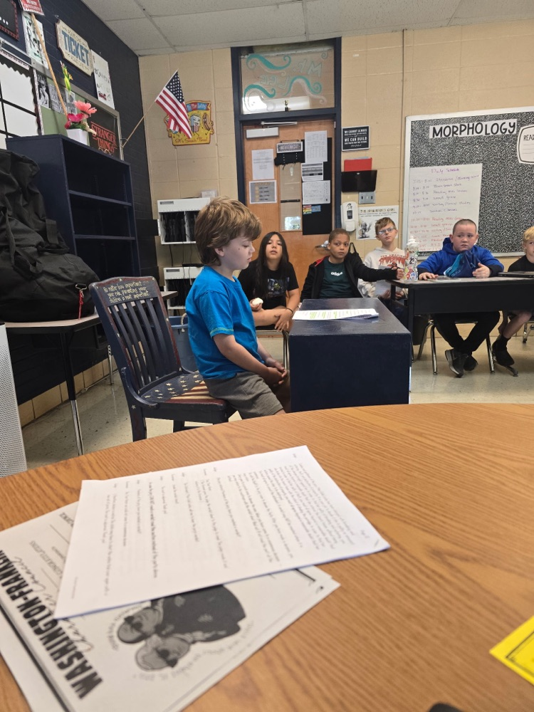 trial day for 4th grade!