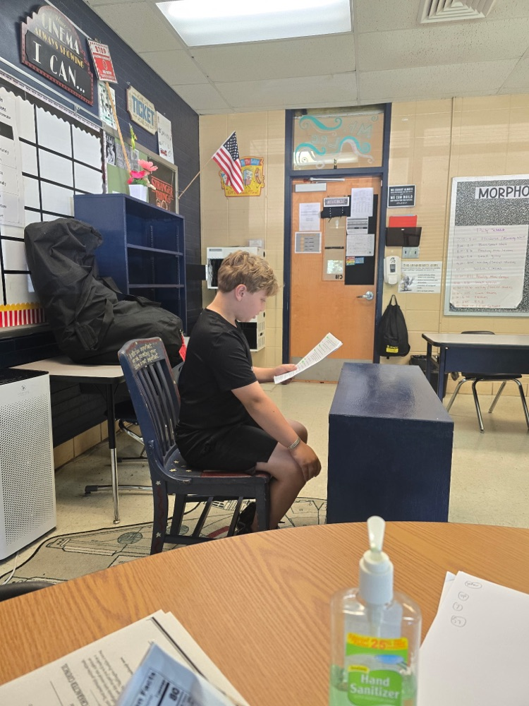 trial day for 4th grade!