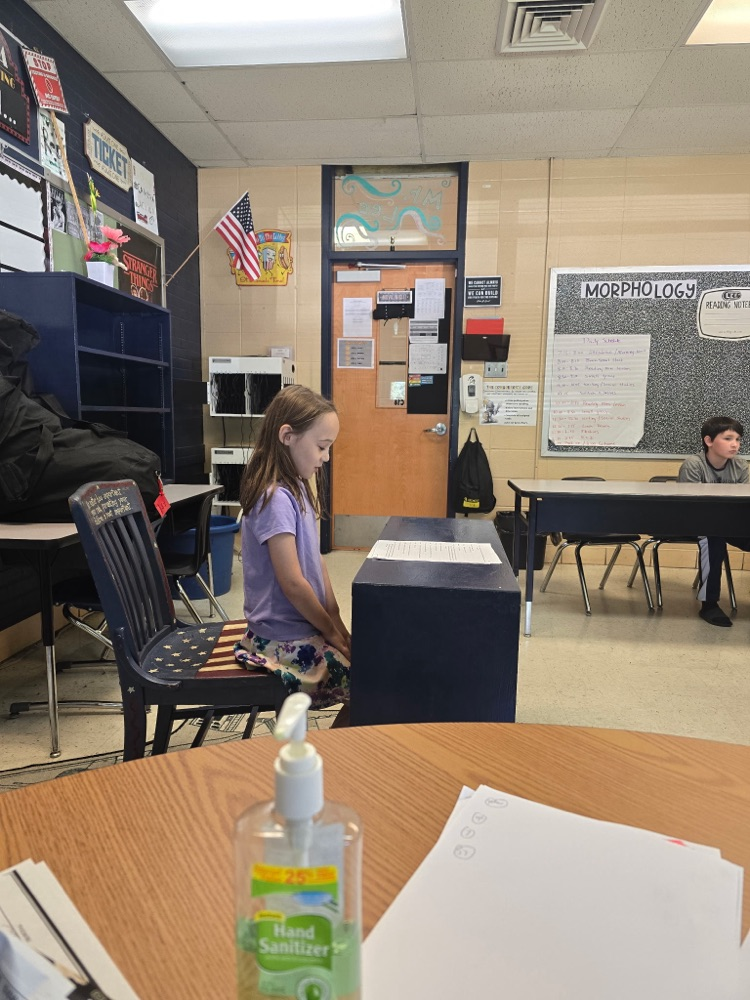 trial day for 4th grade!