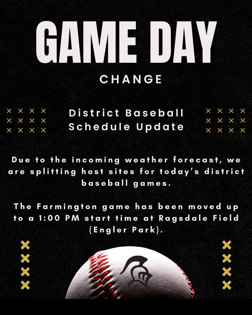 District Baseball date changed