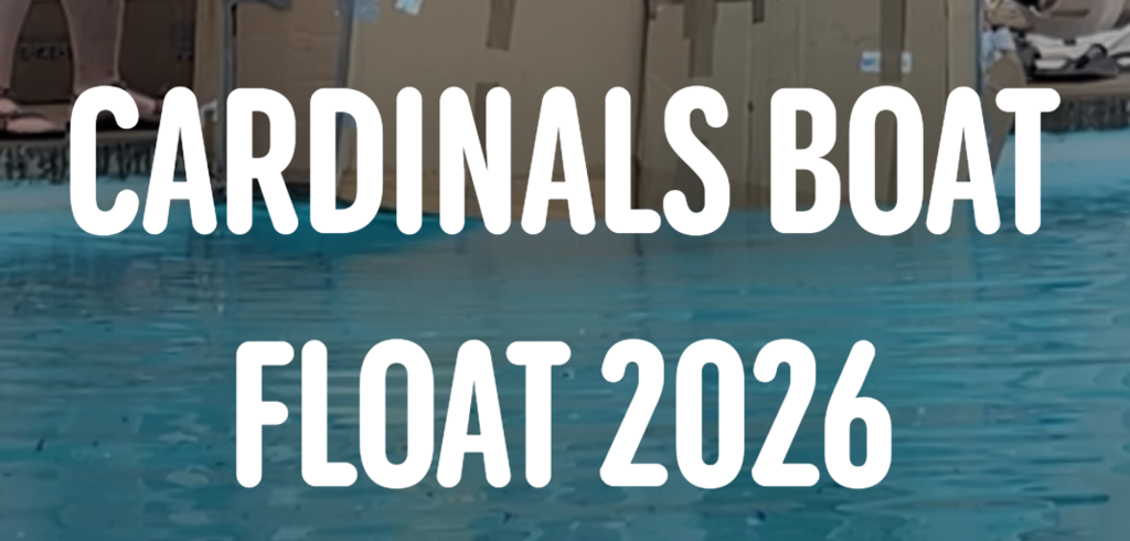Cardinals Boat Float