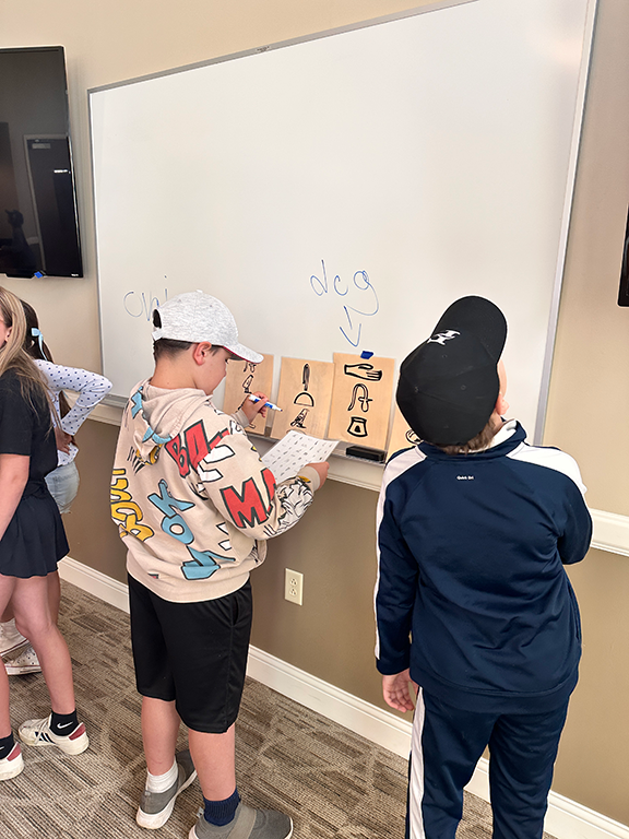 Kids in escape room