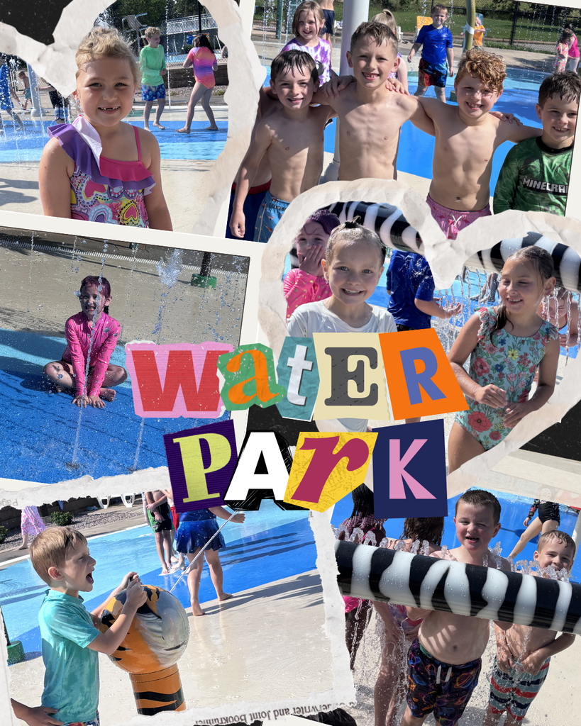 Second graders at the Farmington Water Park