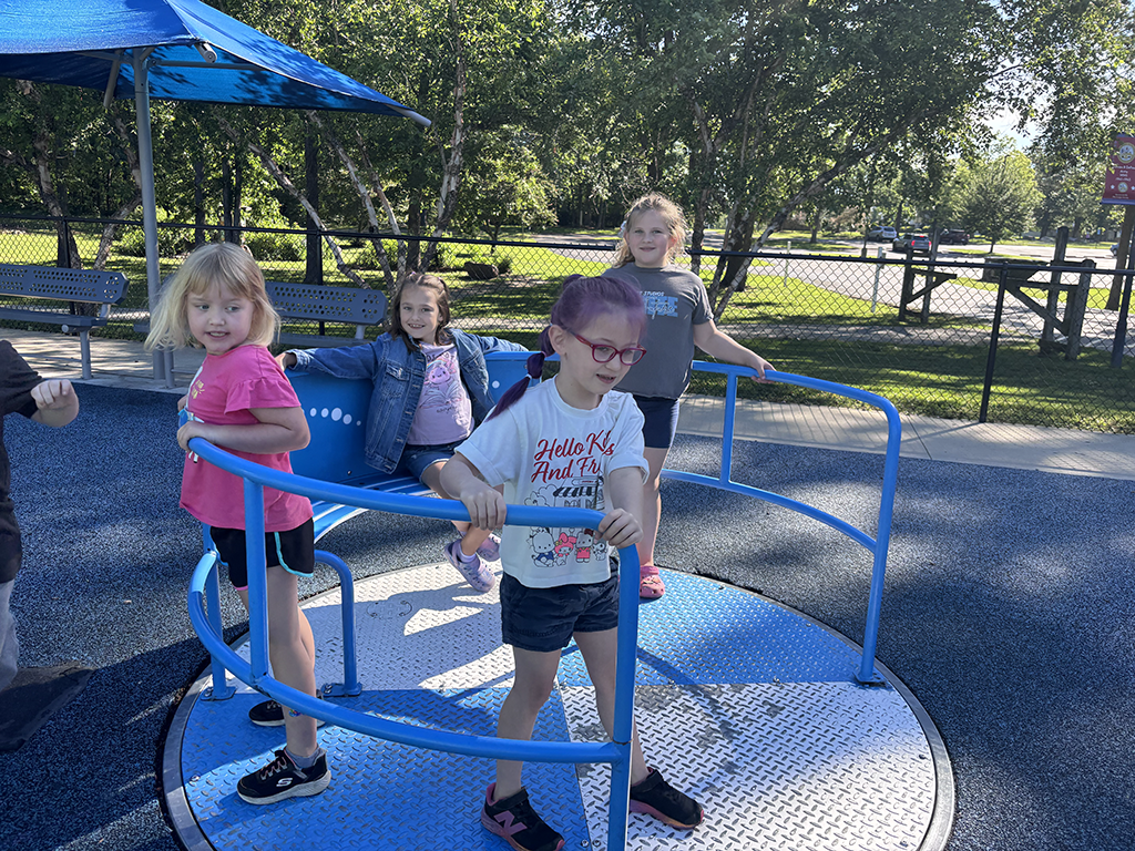 Kids playing