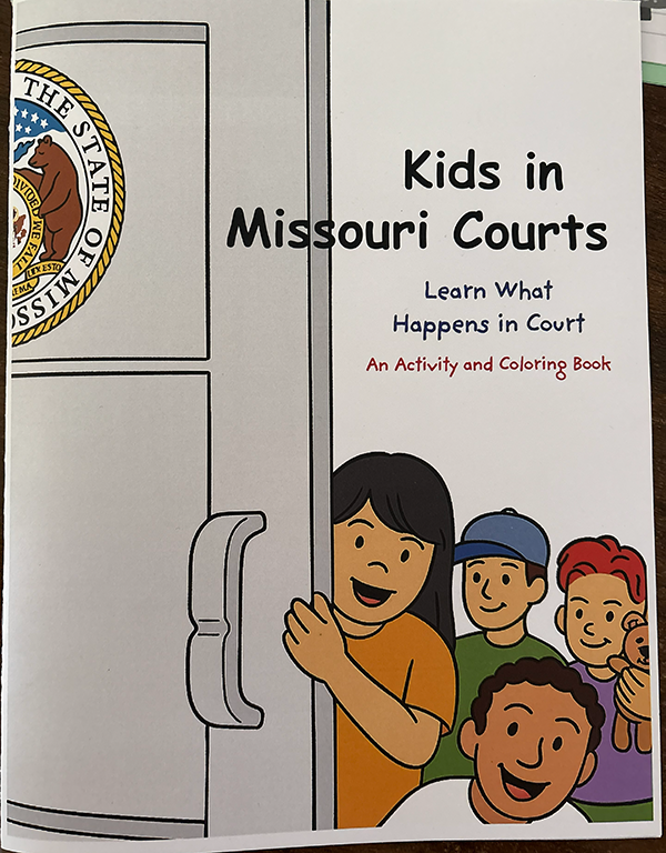 Cover of the children's book: Kids in Missouri Courts