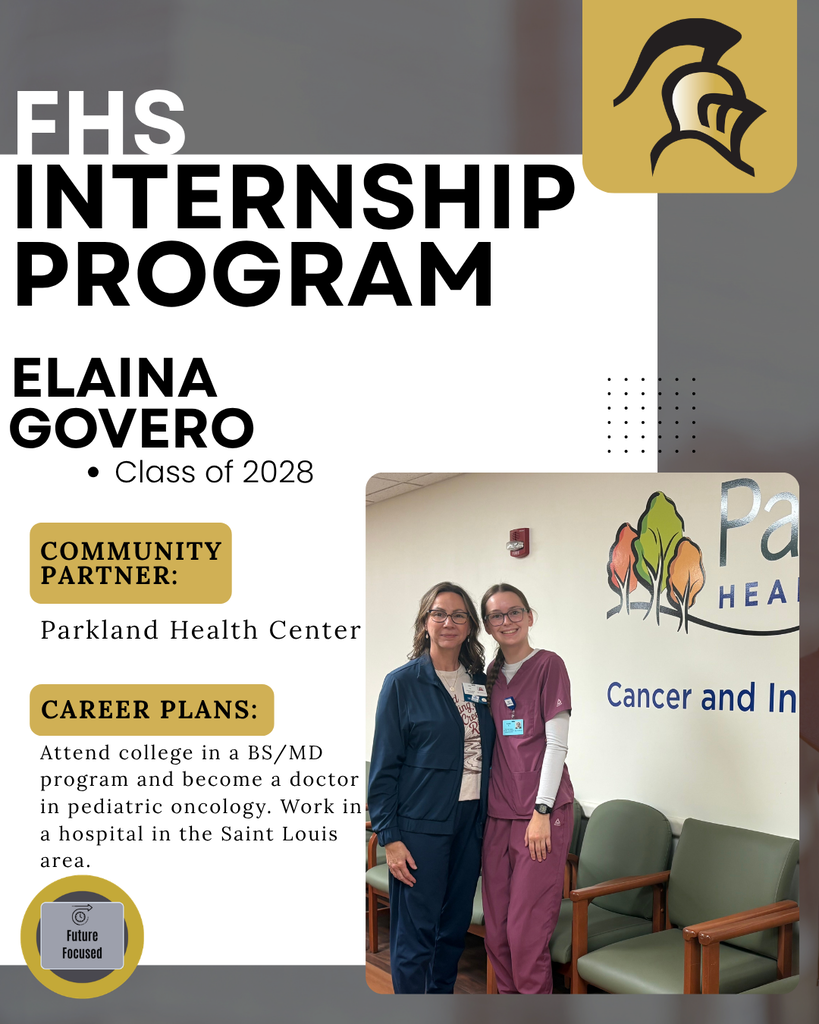 Elaina Govero working at Parkland Health Center