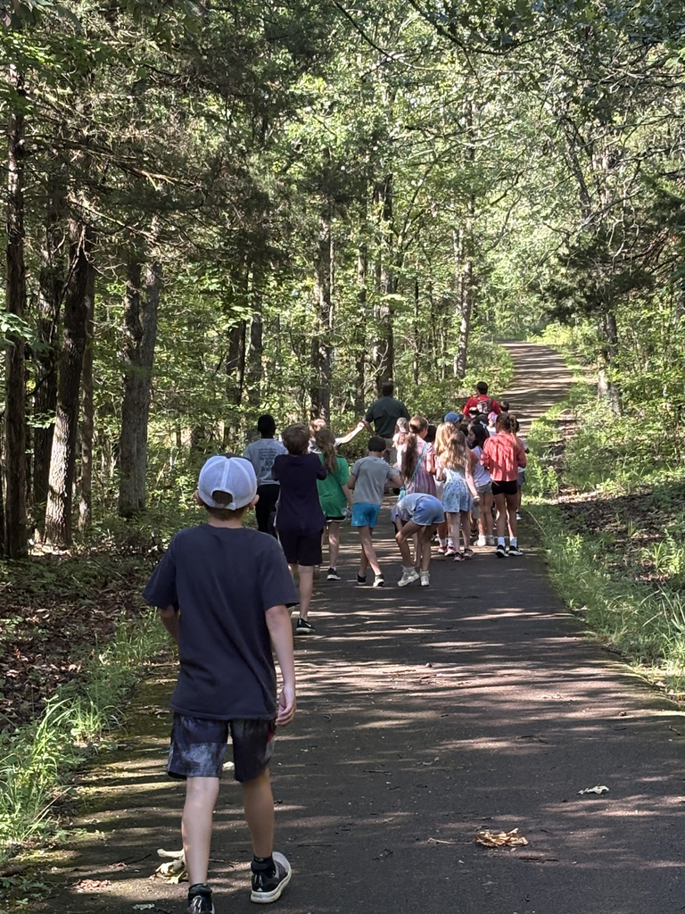 Kids on a hike