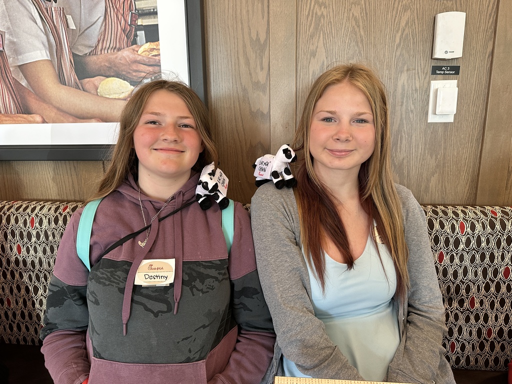 Girls sitting at restaurant