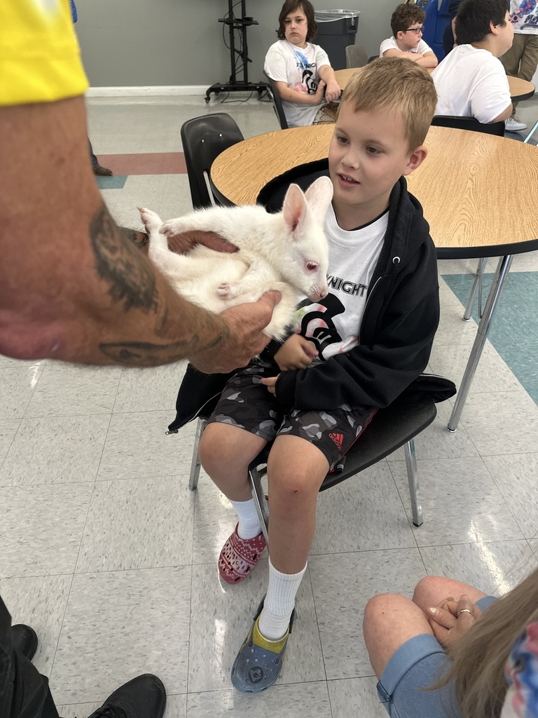 Boy with a wallaby