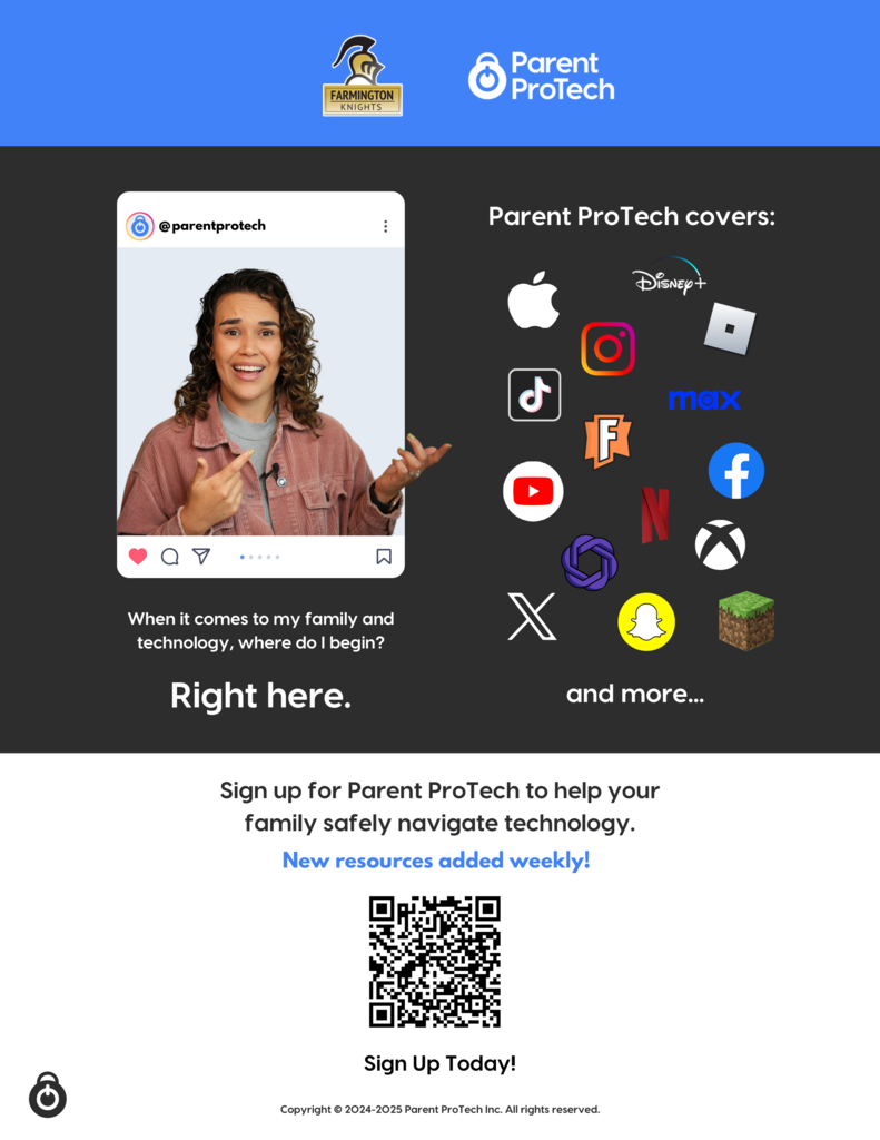 Sign up for Parent ProTech