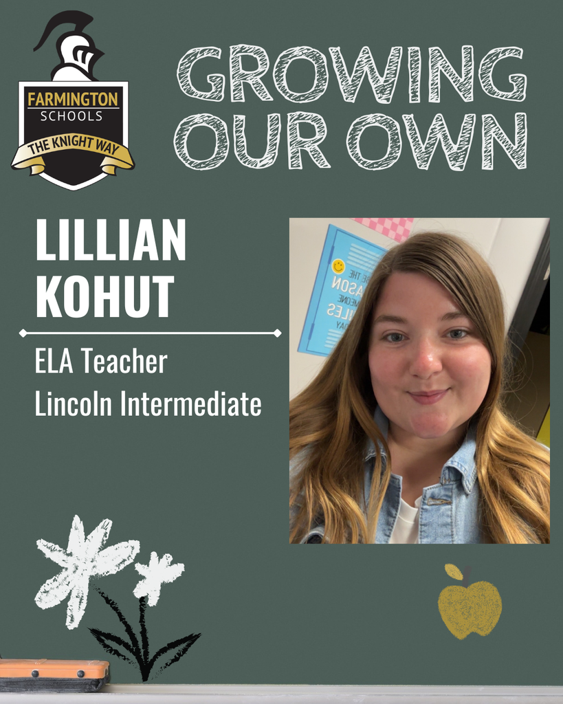 Welcoming Lillian Kohut as a teacher at Farmington