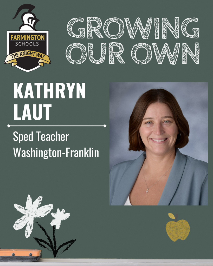 Welcoming Kathryn Laut as a new Farmington teacher