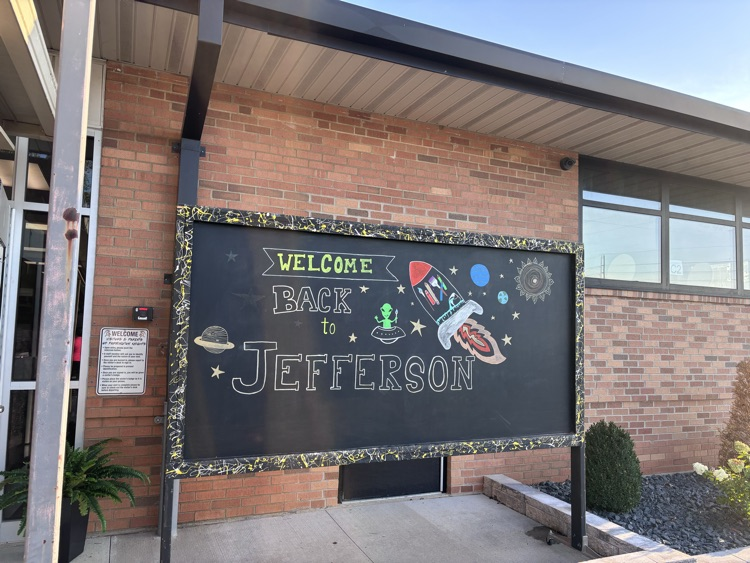 welcome back sign