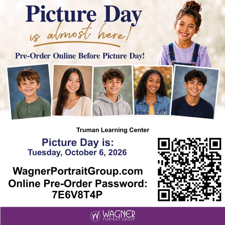 Picture Day Oct. 6th