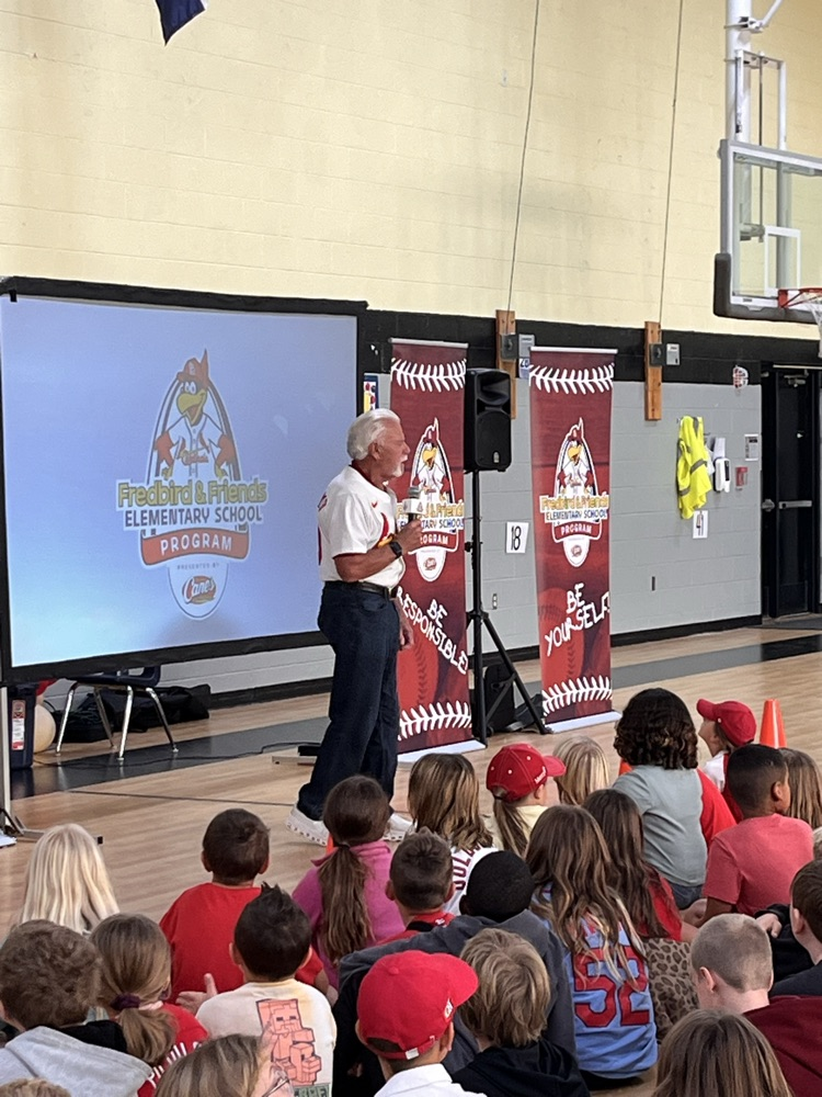 Fred Bird student assembly