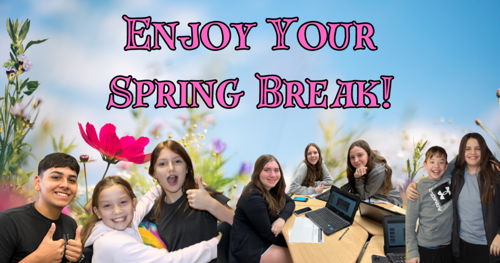 Students smiling at the camera