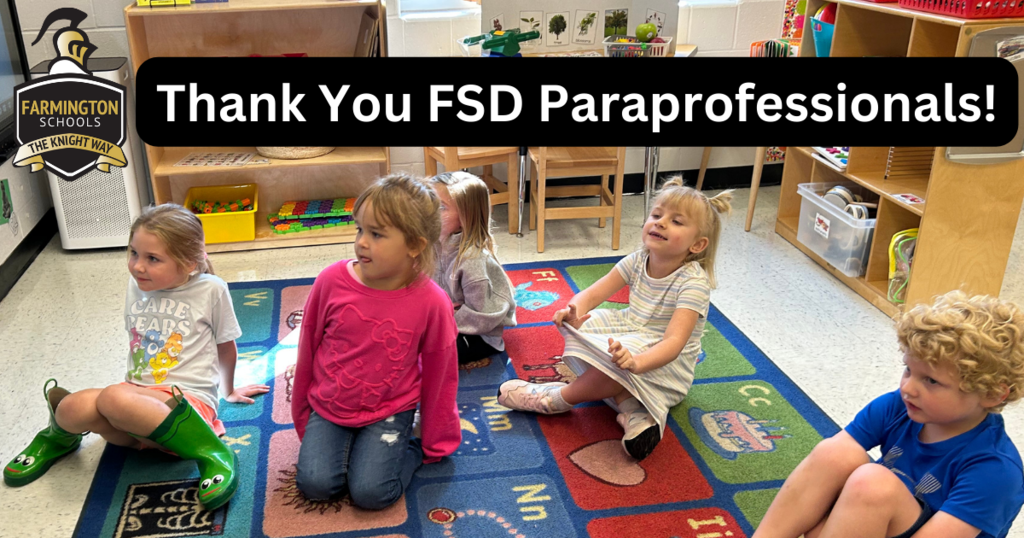 Pre K students sitting in class