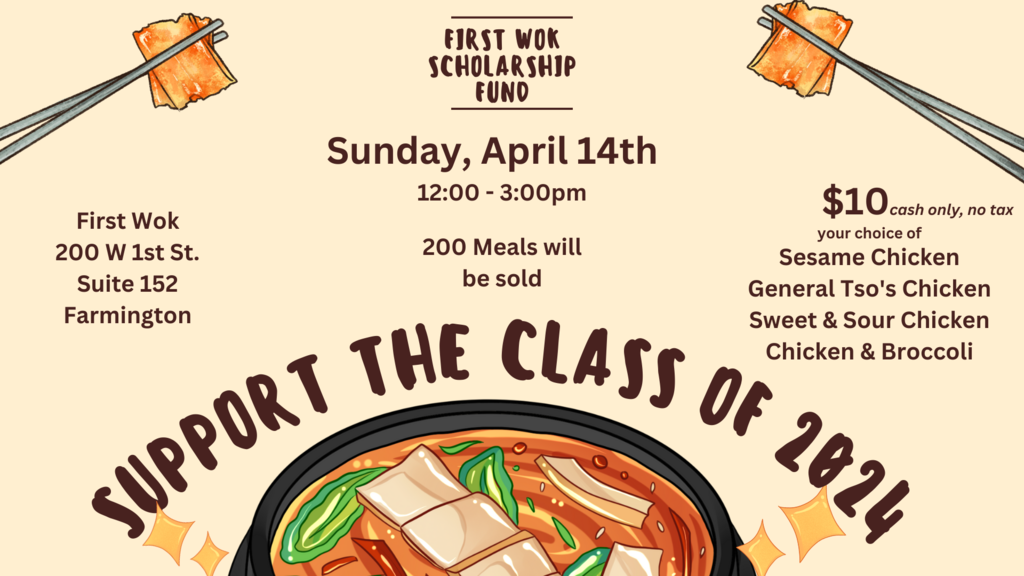 First Wok graphic of food