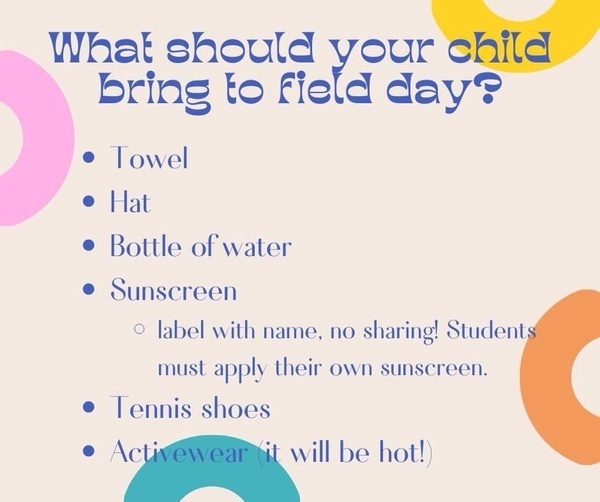 field day items