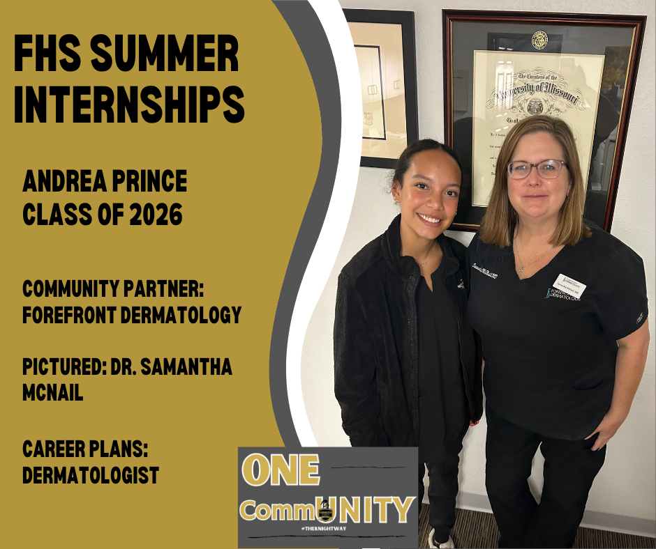 Andrea and Dr. McNail