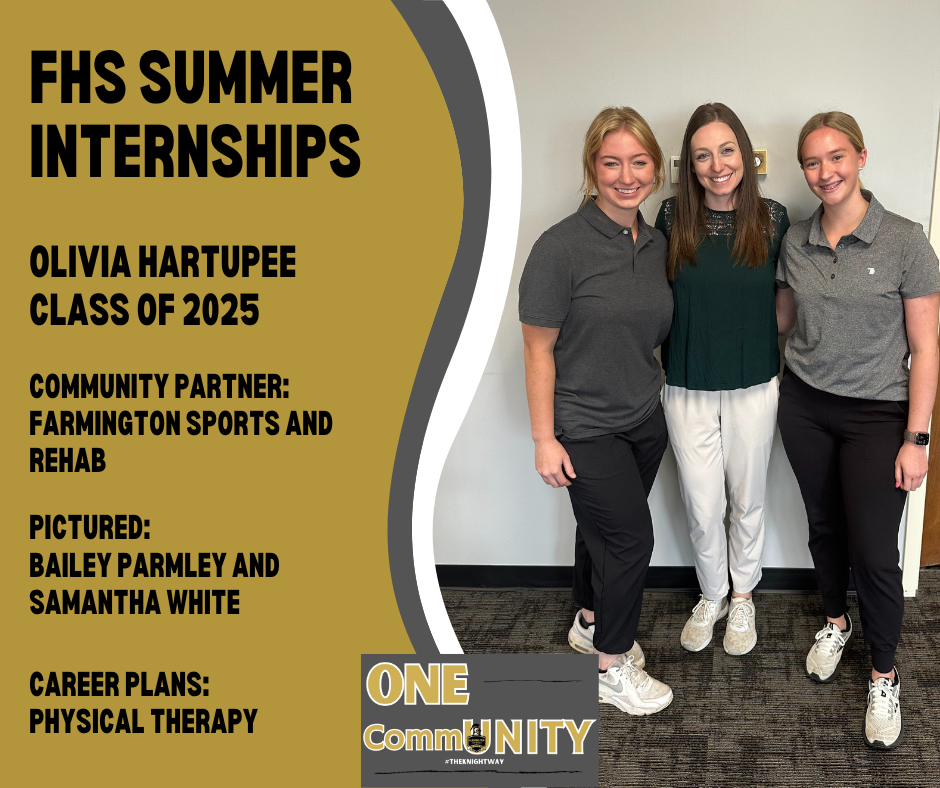 Olivia, Dr. Parmley and Samantha