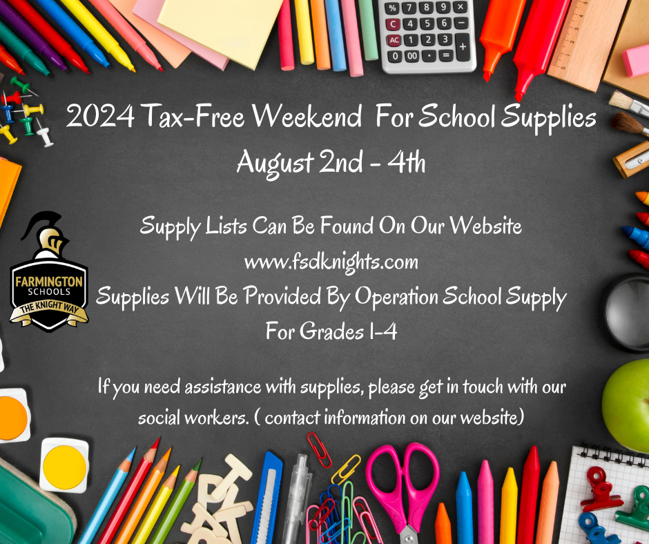 2024 Tax-Free Weekend