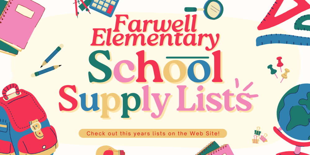 school supply lists