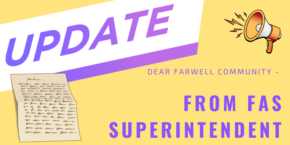 Update for Superintendent