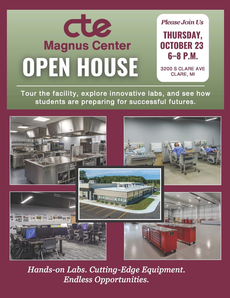 Magnus Center Open House Thursday October 23rd 6-8