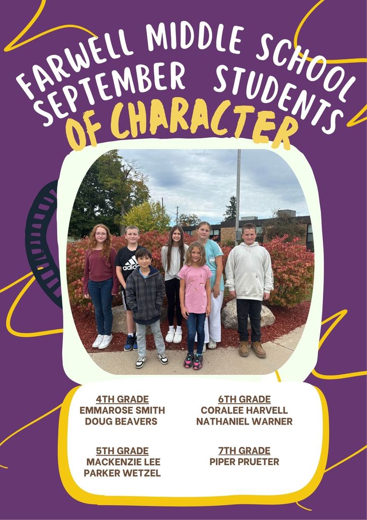 FMS Students of Character for September