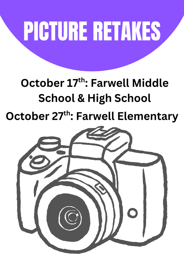 Picture Retakes FMS/FHS Oct 17 FES Oct 27