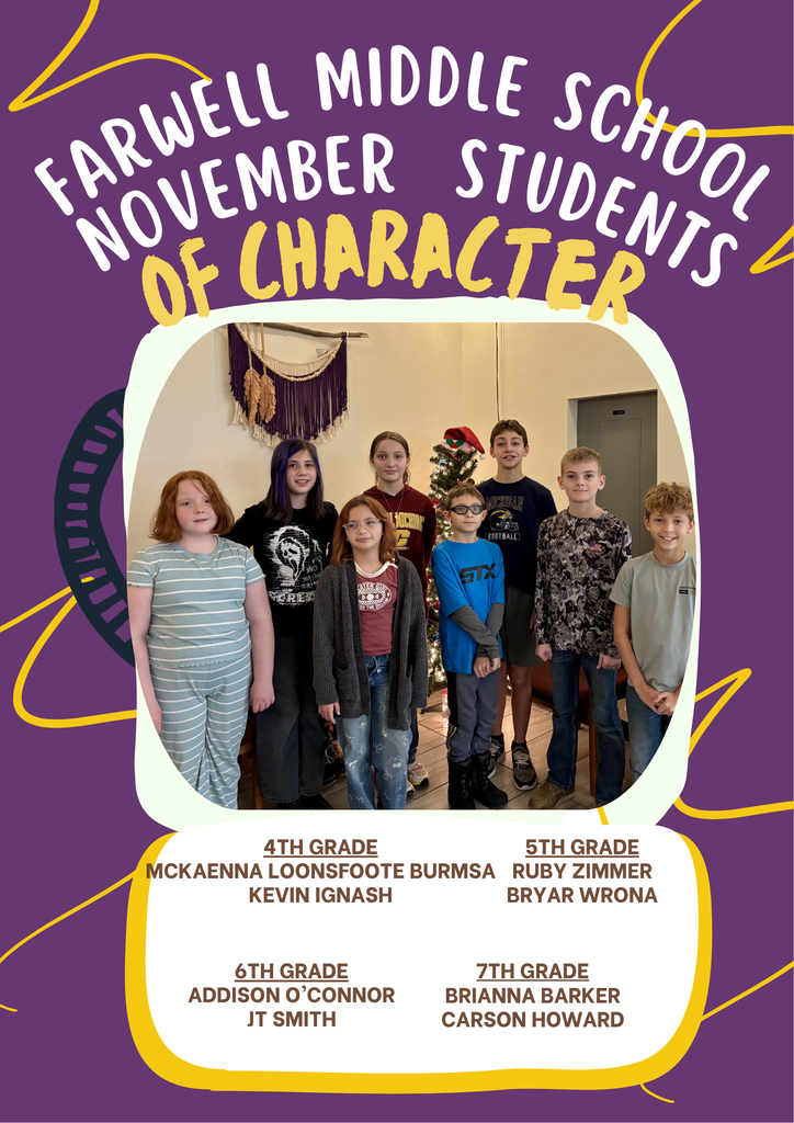 FMS STUDENTS OF CHARACTER FOR NOVEMBER