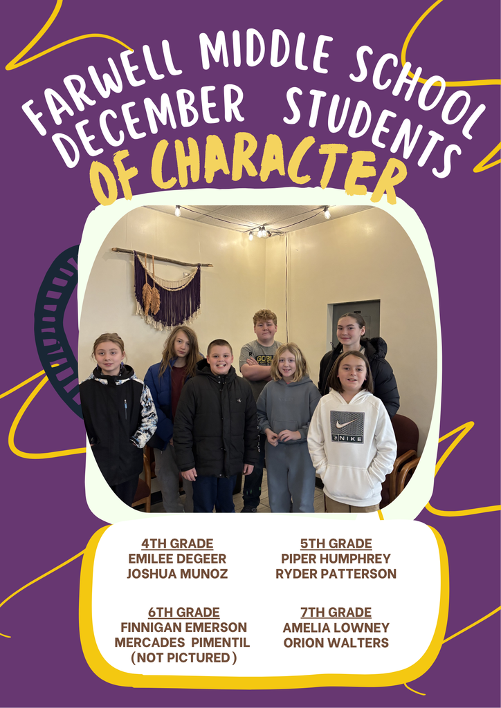 MIDDLE SCHOOL DECEMBER STUDENTS OF CHARACTER 