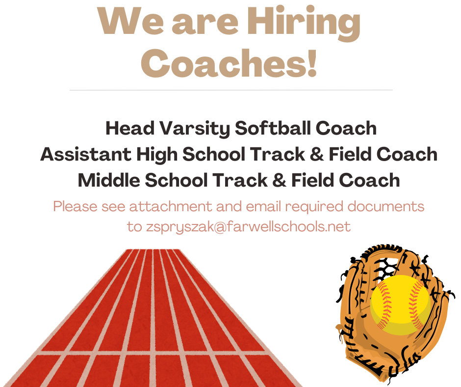 HIRING COACHES FOR SPRING SPORTS 2026
