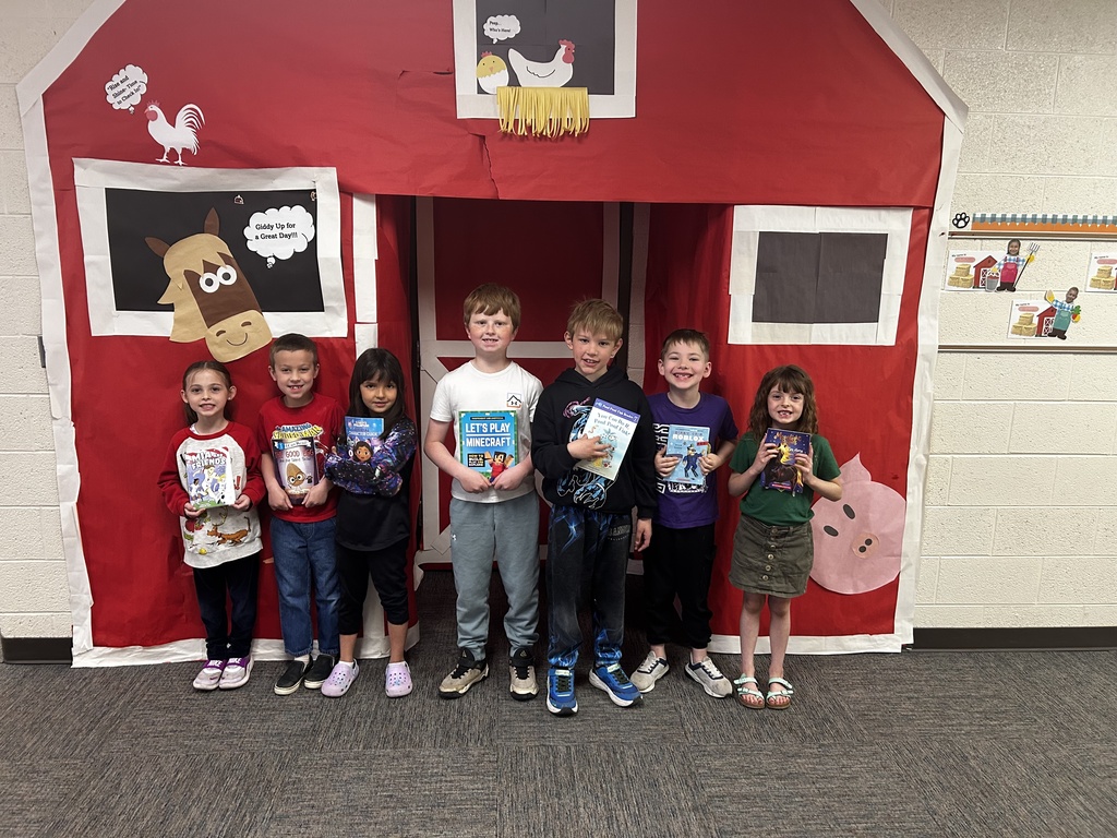 Elementary Good Seeds got books from the vending machine. May 2026