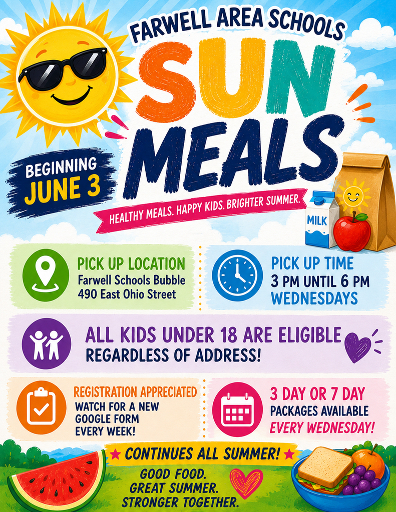 SUMMER MEALS BEGINNING JUNE 3RD PICK UP 3PM UNTIL 6PM ON WEDNESDAYS 
